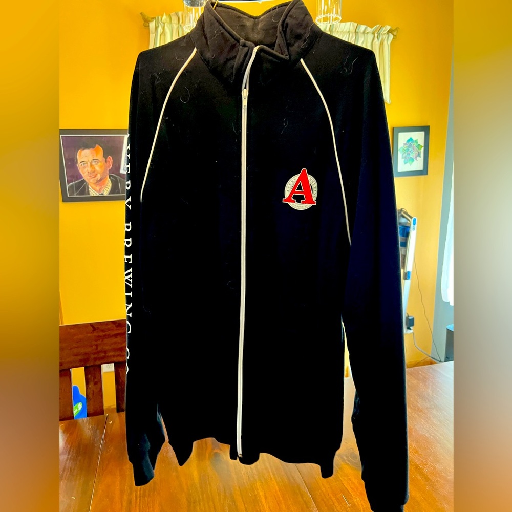 Avery brewery men’s zip up sweatshirt